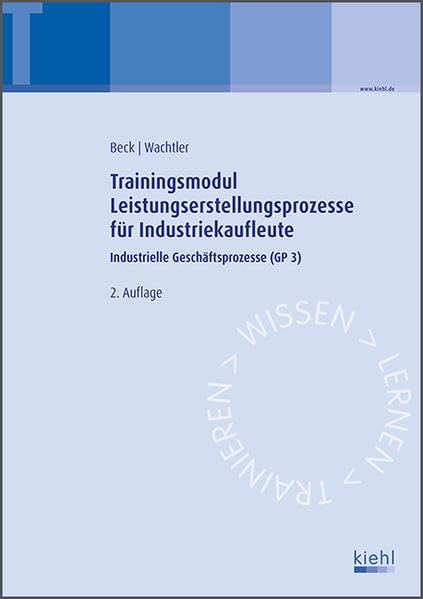 Trainingsmodul Leistungserstellungsprozesse für Industriekaufleute Business, Finance & Career