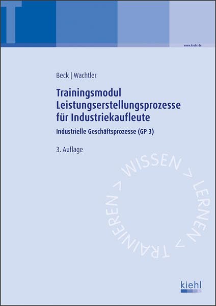 Trainingsmodul Leistungserstellungsprozesse für Industriekaufleute Business, Finance & Career