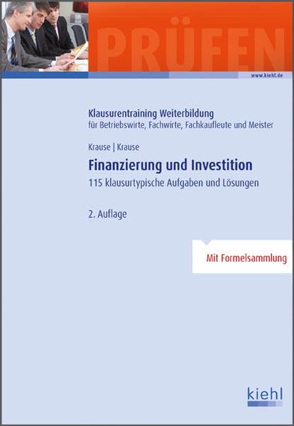 Finanzierung und Investition Business, Finance & Career