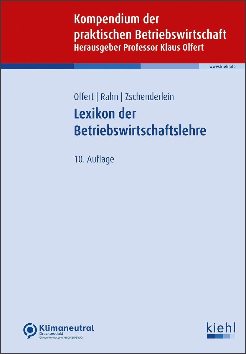 Lexikon der Betriebswirtschaftslehre Law