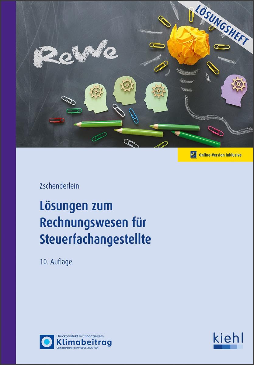 Lösungen zum Rechnungswesen für Steuerfachangestellte Law