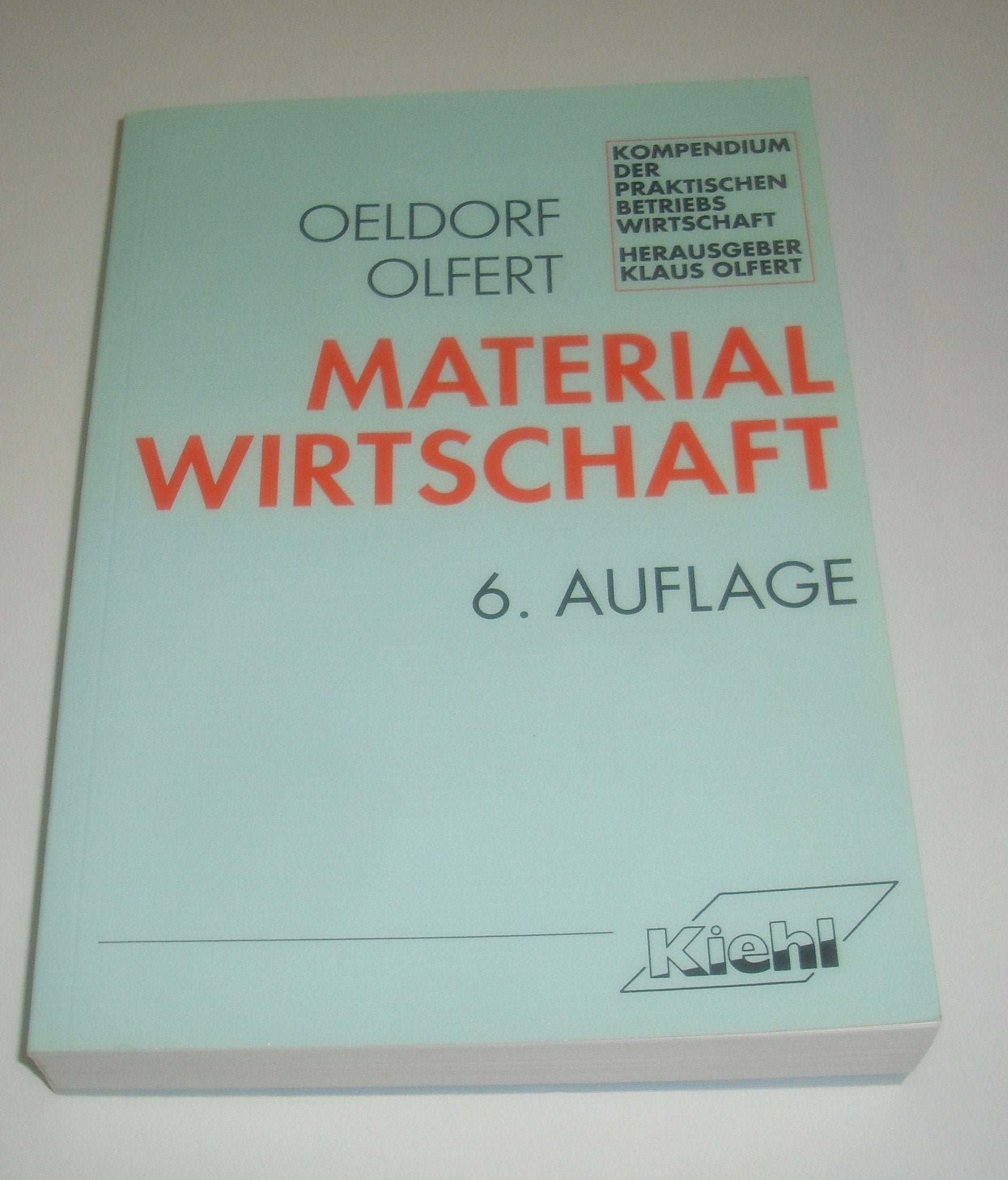 Materialwirtschaft (Kompendium der praktischen Betriebswirtschaft) Business, Finance & Career