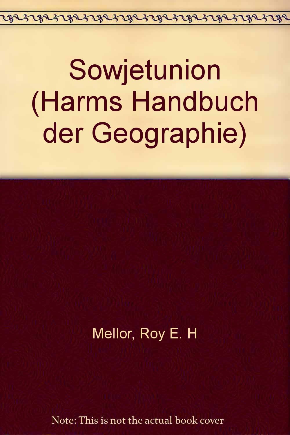 Sowjetunion (Harms Handbuch der Geographie) Books