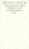 Mitleid mit den Dingen und andere Prosa Books