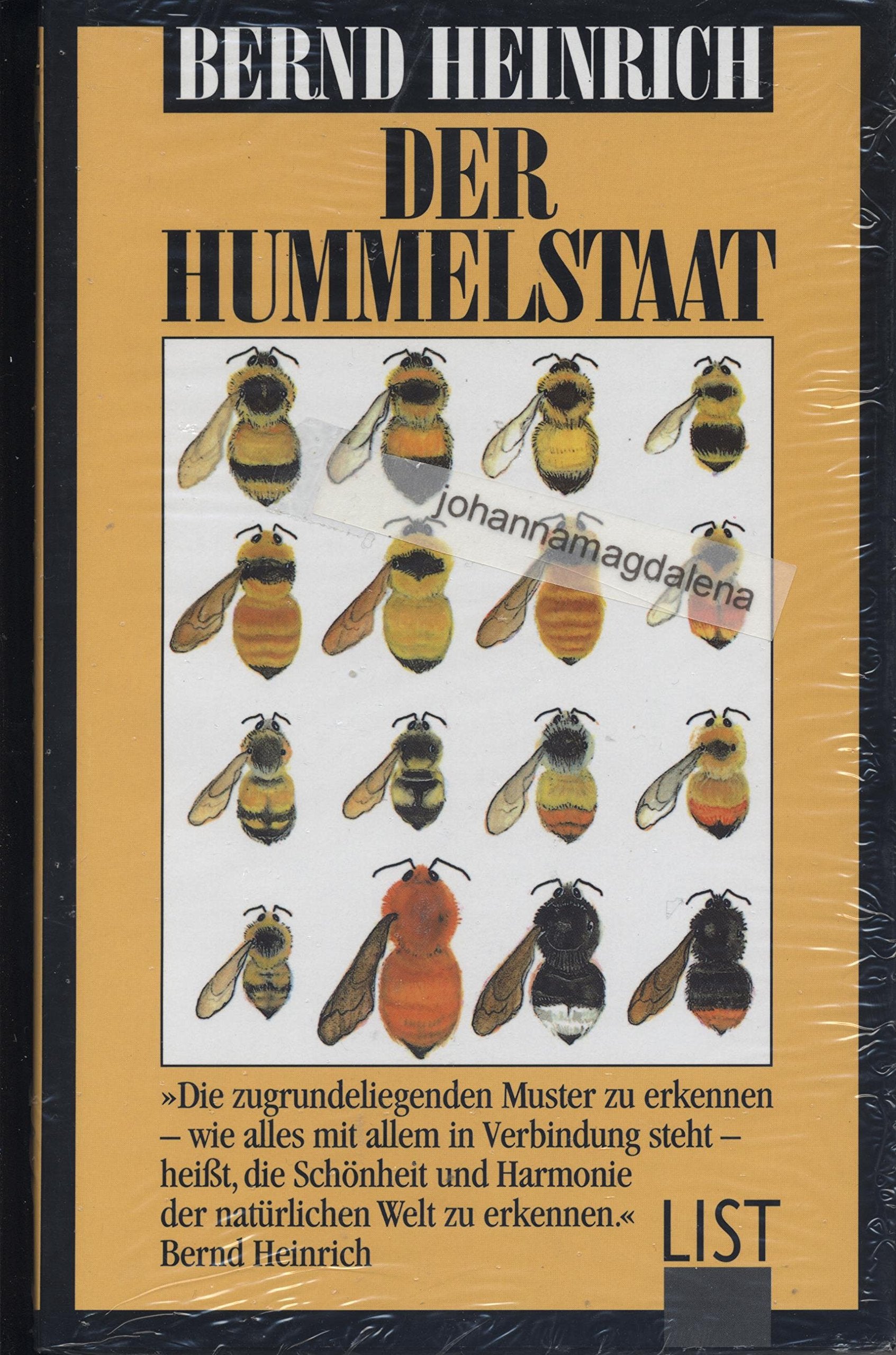 Der Hummelstaat Natural Sciences