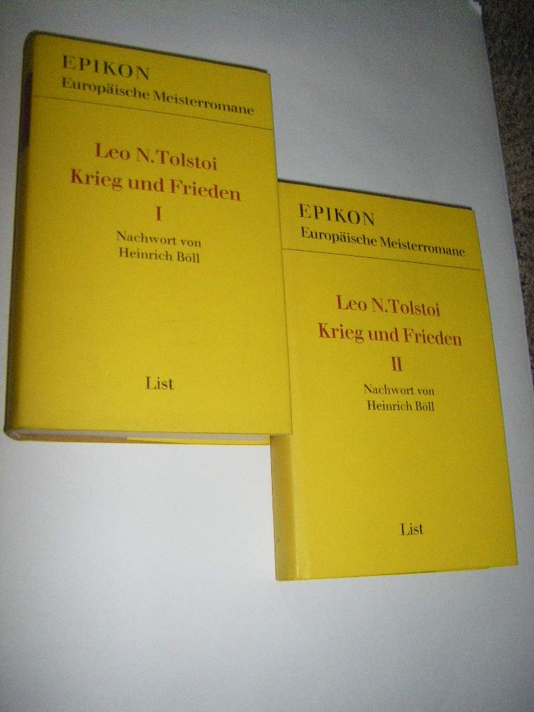 Krieg und Frieden. Zwei Bände. Nachwort von Heinrich Böll. Classics