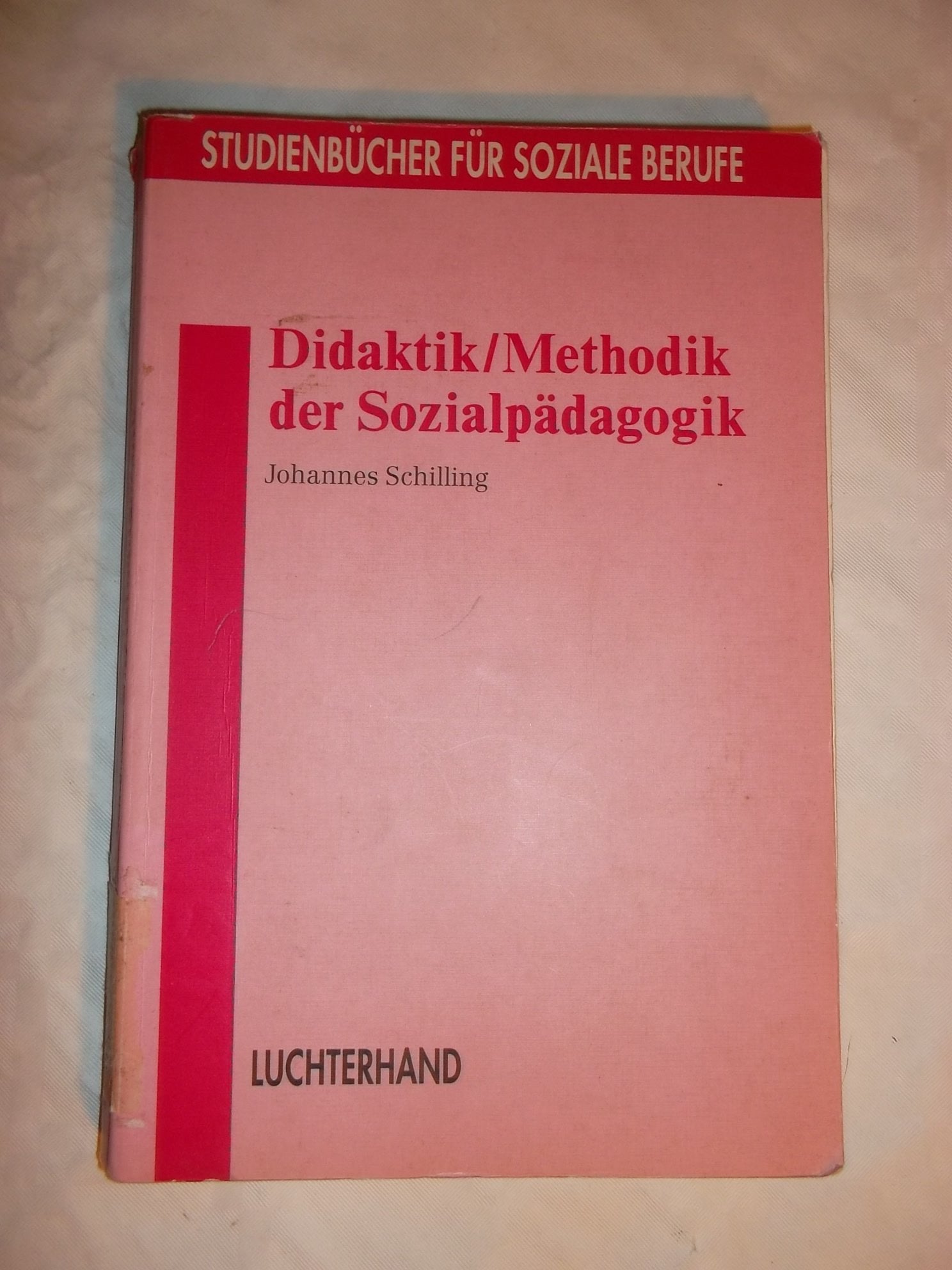 Product Image: Didaktik/Methodik der Sozialpädagogik