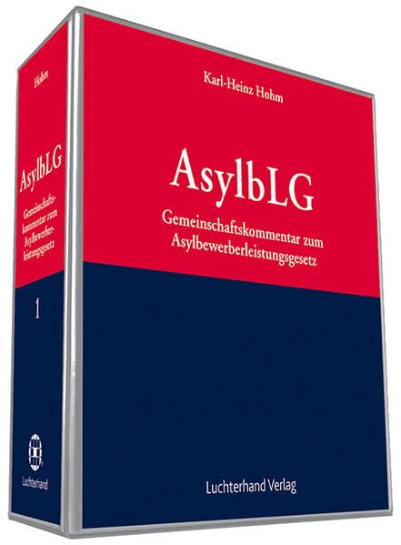 Gemeinschaftskommentar zum Asylbewerberleistungsgesetz Law