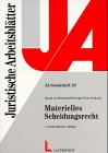 Materielles Scheidungsrecht: Schwerpunkte: Scheidung, Unterhalt mit Abänderungsverfahren, vermögensrechtliche Auseinandersetzung, Übungsfälle mit Lösungen Law
