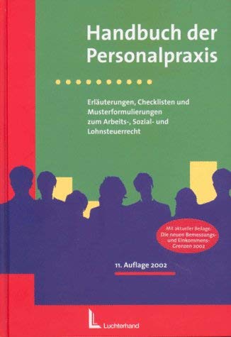 Handbuch der Personalpraxis 2002 Law