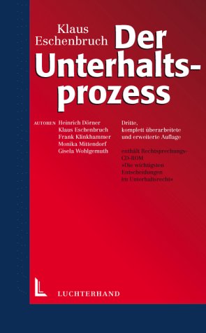 Der Unterhaltsprozess Law