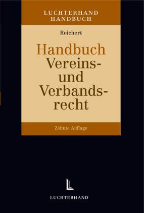 Handbuch des Vereins- und Verbandsrechts Law