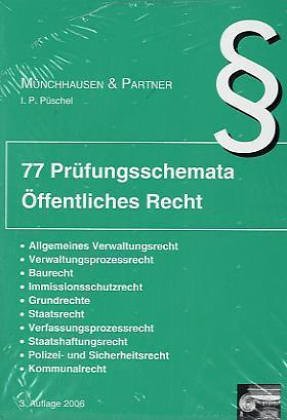 77 Prüfungsschemata öffentliches Recht Law