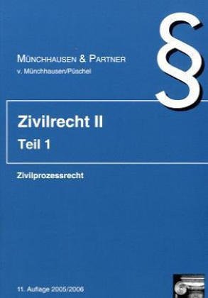Zivilrecht II. Bände 1-4 / Zivilprozessrecht Erkenntnisverfahren: Standardkartei Law