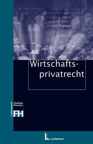 Wirtschaftsprivatrecht Law Books