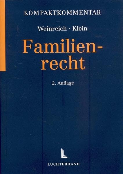 Kompaktkommentar Familienrecht Law