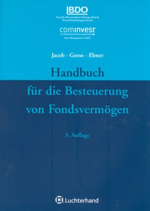 Handbuch für die Besteuerung von Fondsvermögen Law