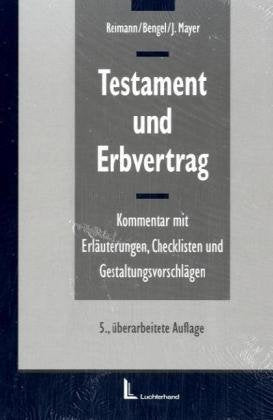 Testament und Erbvertrag Law