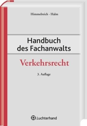 Handbuch des Fachanwalts Verkehrsrecht Law