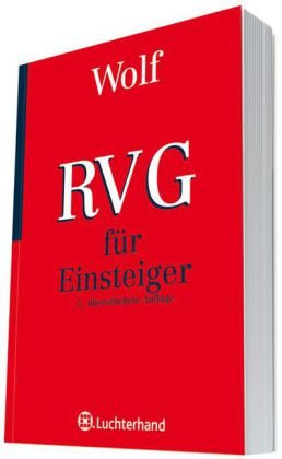RVG für Einsteiger Law Books