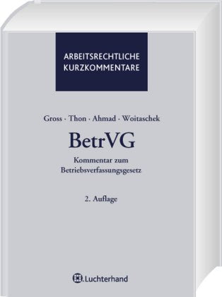 BetrVG - Kommentar zum Betriebsverfassungsgesetz Law