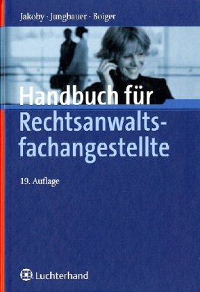 Handbuch für Rechtsanwaltsfachangestellte Law