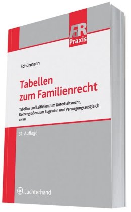Tabellen zum Familienrecht: (mit Online-Portal): Tabellen und Leitlinien zum Unterhaltsrecht, Rechengrößen zum Zugewinn- und Versorgungsausgleich u. v. m. Law