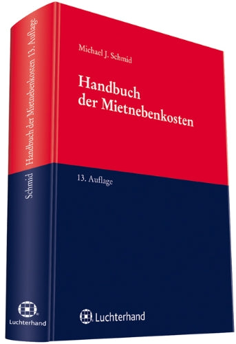 Handbuch der Mietnebenkosten Law Books