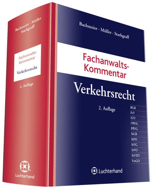 Fachanwaltskommentar Verkehrsrecht Law