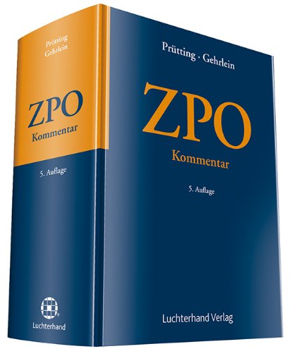 ZPO: Kommentar: Inkl. jBook. Freischaltcode im Buch Law