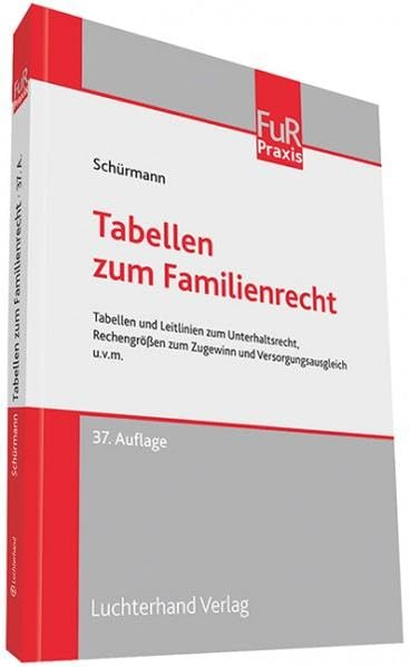 Tabellen zum Familienrecht Law