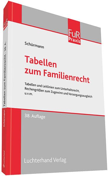 Tabellen zum Familienrecht Law