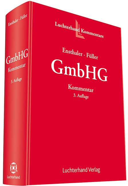 Kommentar zum GmbH-Gesetz Law