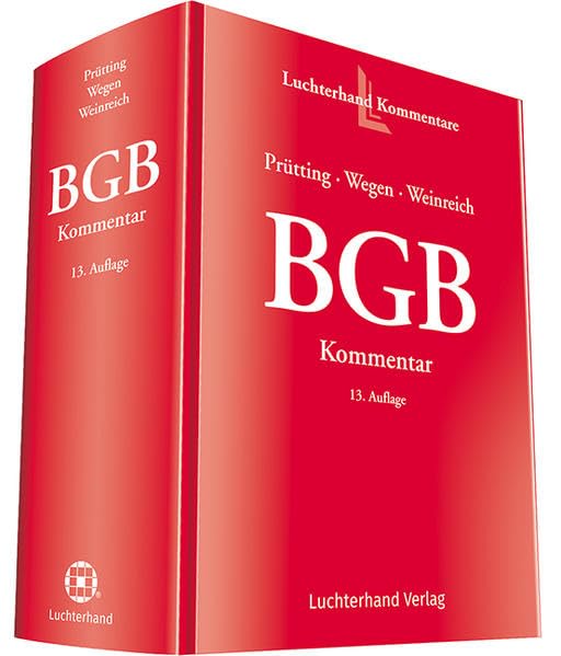 BGB Kommentar Law