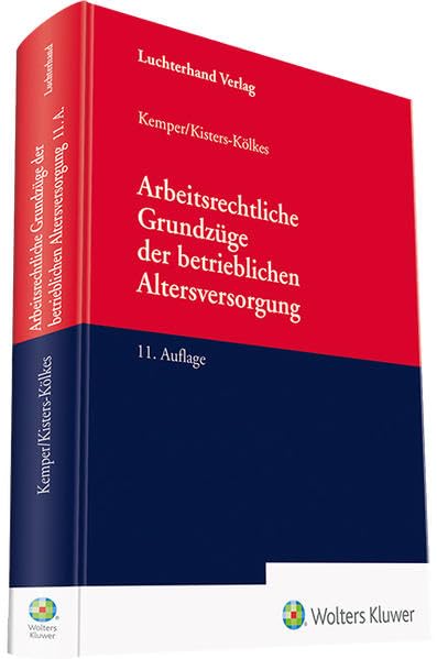 Arbeitsrechtliche Grundzüge der betrieblichen Altersversorgung book
