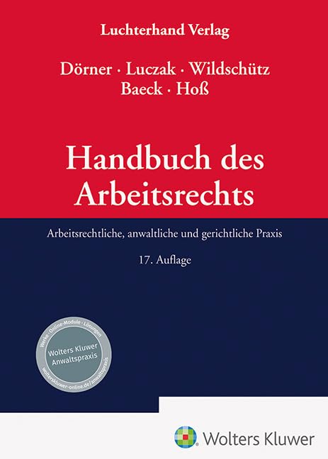 Handbuch Arbeitsrecht Law
