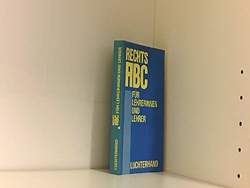 Rechts-ABC für Lehrerinnen und Lehrer Education & Training