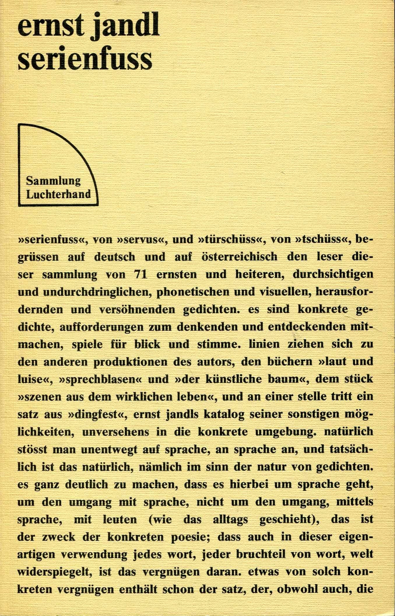 Serienfuss Books