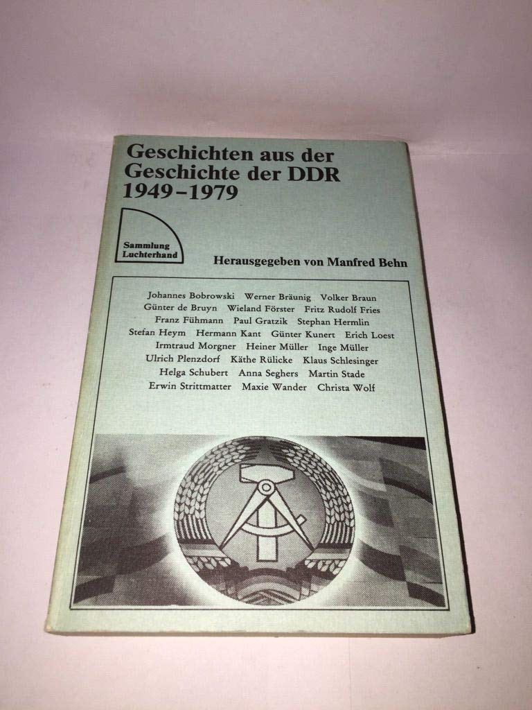 Geschichten aus der Geschichte der DDR. German history
