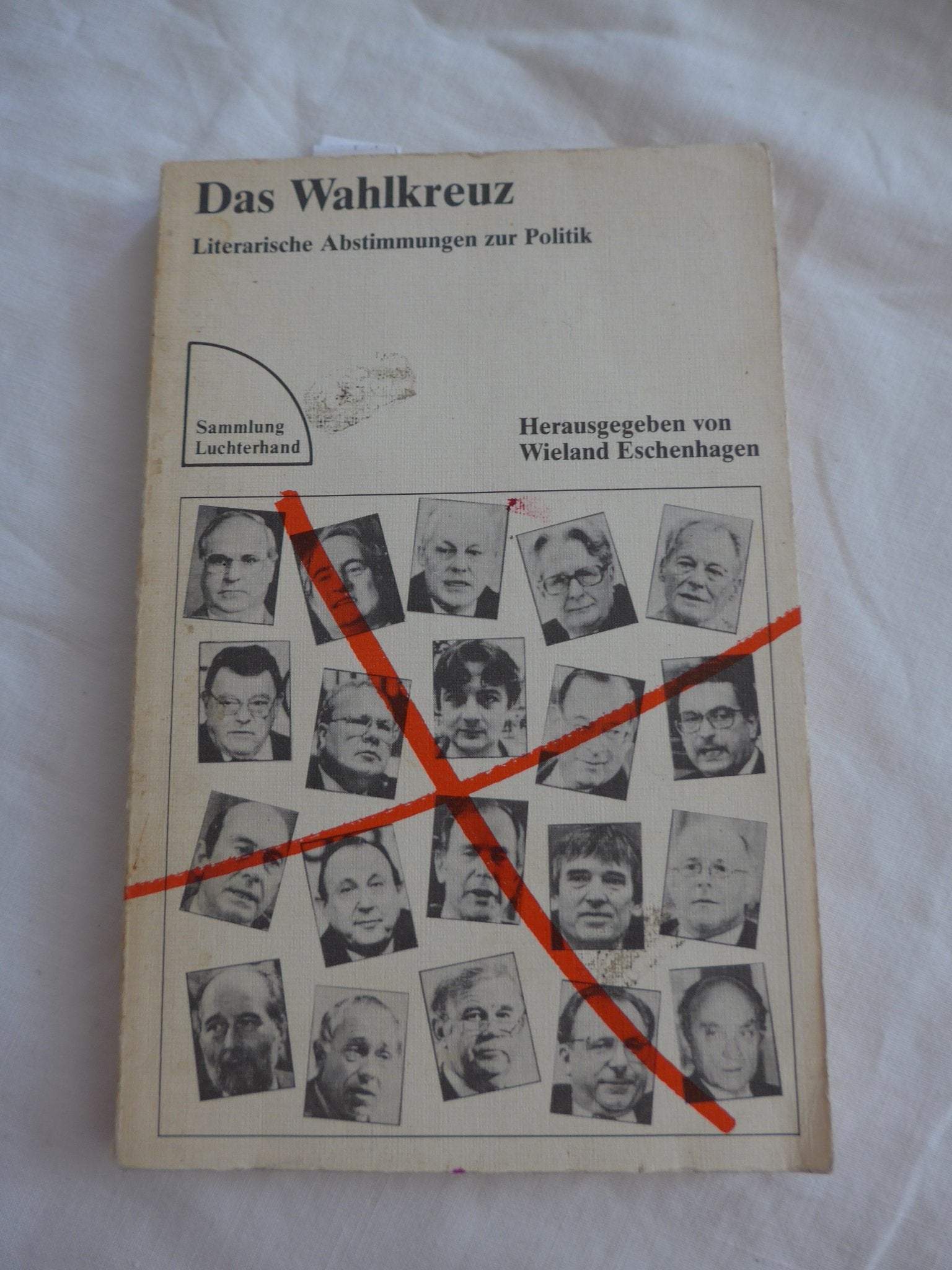 Das Wahlkreuz: Literarische Abstimmung zur Politik Books