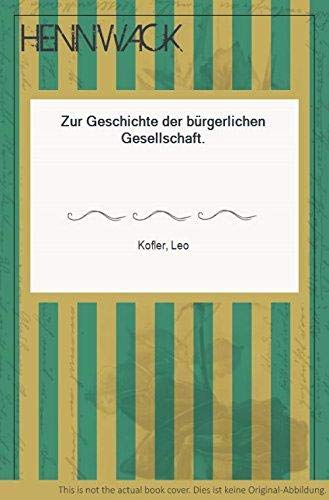 Zur Geschichte der bürgerlichen Gesellschaft Philosophy