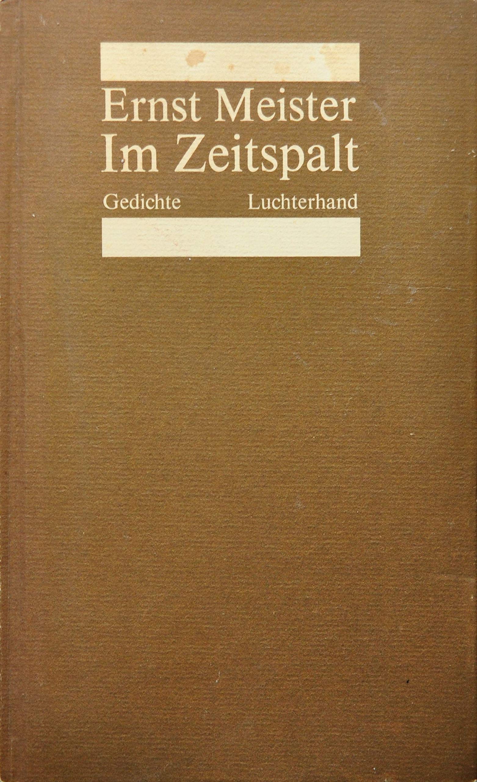 Im Zeitspalt - Gedichte Books