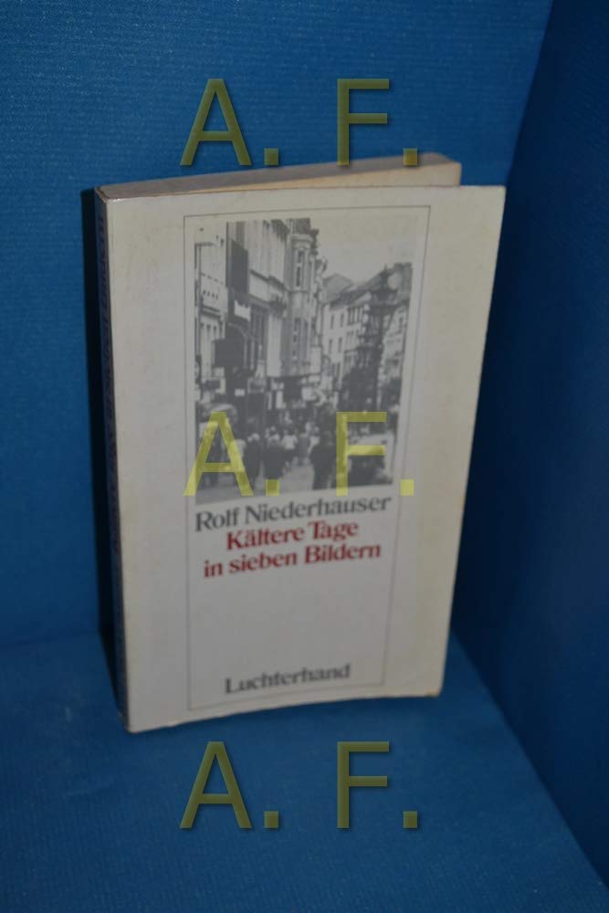 Kältere Tage in sieben Bildern. Books