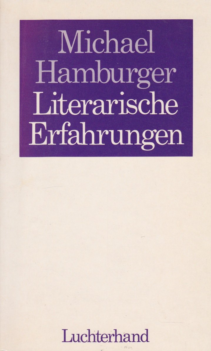 Literarische Erfahrungen: Aufsätze book