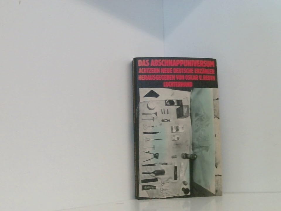 Das Abschnappuniversum: Achtzehn neue deutsche Erzähler Books