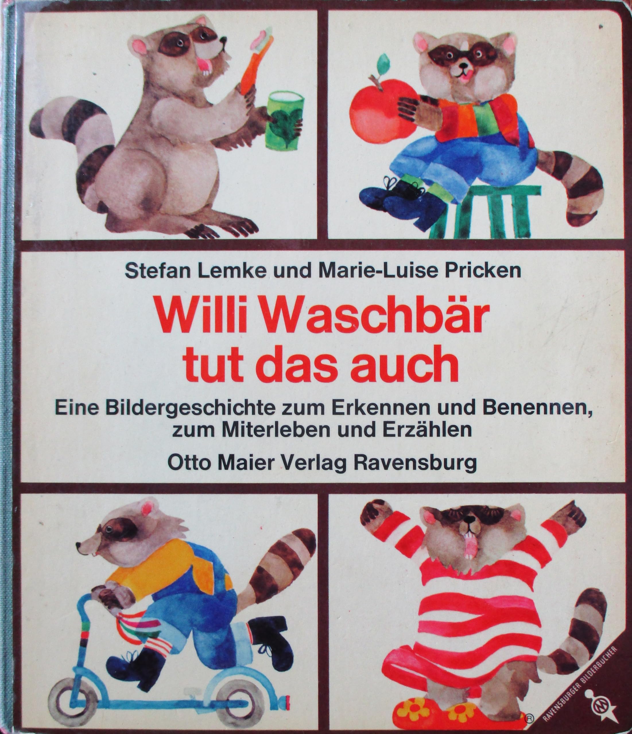 Willi Waschbär tut das auch Books