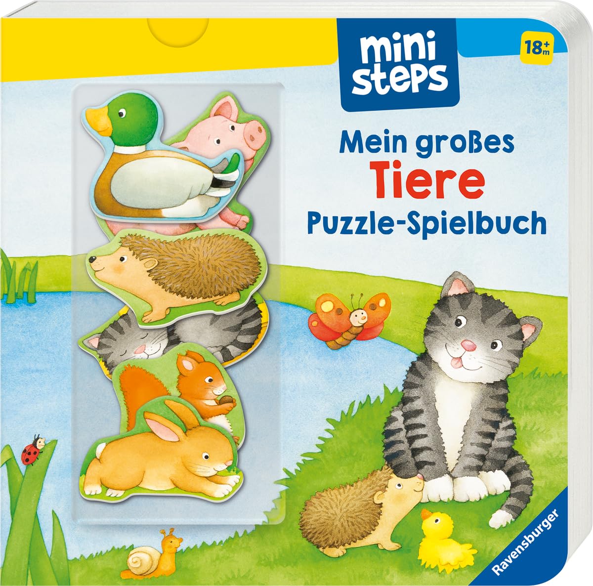 Product Image: ministeps: Mein großes Tiere Puzzle-Spielbuch