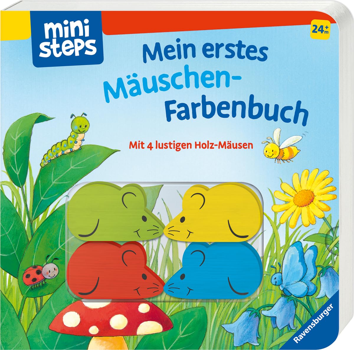 ministeps: Mein erstes Mäuschen-Farbenbuch Non-fiction