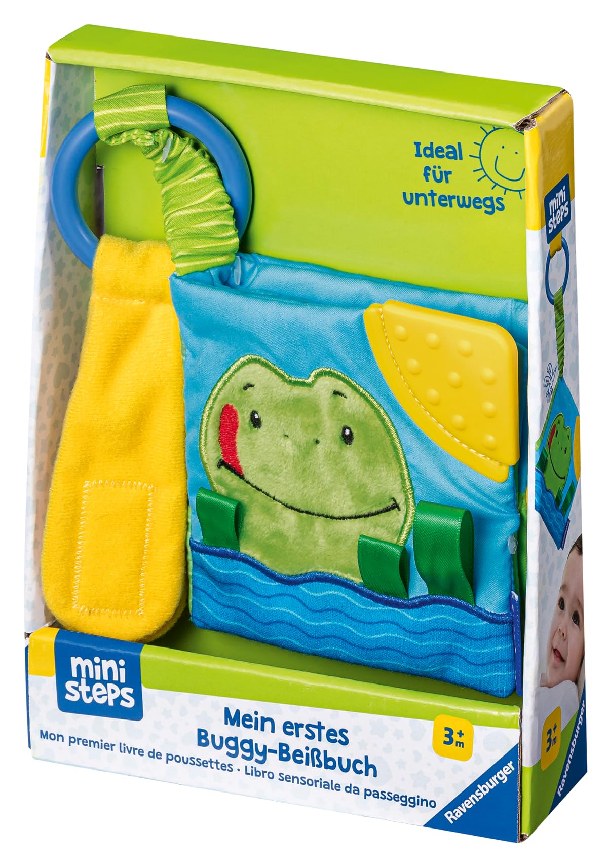 Product Image: ministeps Mein erstes Buggy-Beißbuch - ab 3 Monate