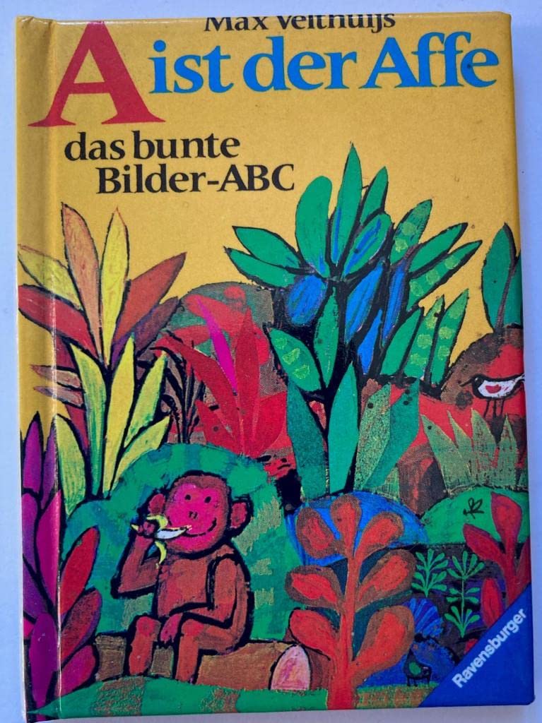 A ist der Affe. Das bunte Bilder-ABC Books